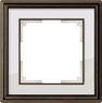 рамка werkel wl17-frame-01 (бронза/белый) WL17-Frame-01 (бронза/белый) 
