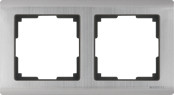 рамка werkel wl02-frame-02 (глянцевый никель) WL02-Frame-02 (глянцевый никель) 