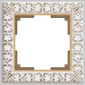 рамка werkel wl07-frame-01 (белое золото) WL07-Frame-01 (белое золото) 