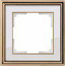 рамка werkel wl17-frame-01 (золото/белый) WL17-Frame-01 (золото/белый) 