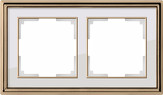 рамка werkel wl17-frame-02 (золото/белый) WL17-Frame-02 (золото/белый) 